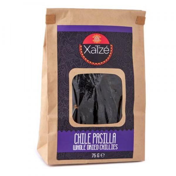 Whole dried Pasilla Chillies