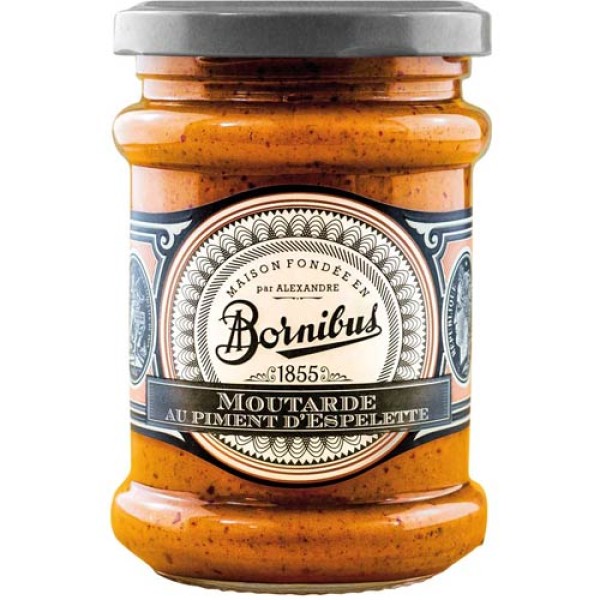 BORNIBUS Mustard with Espelette Pepper