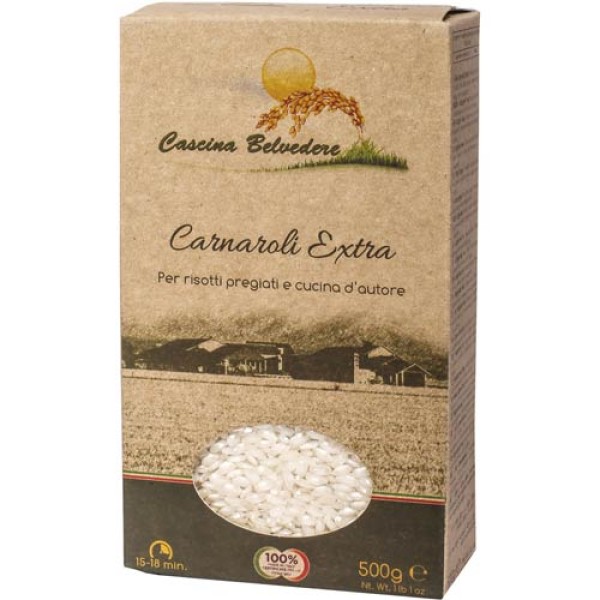 CASCINA BELVEDERE Carnaroli Rice 500g