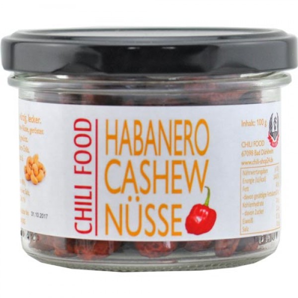 Cashew Nuts with Habanero Chili