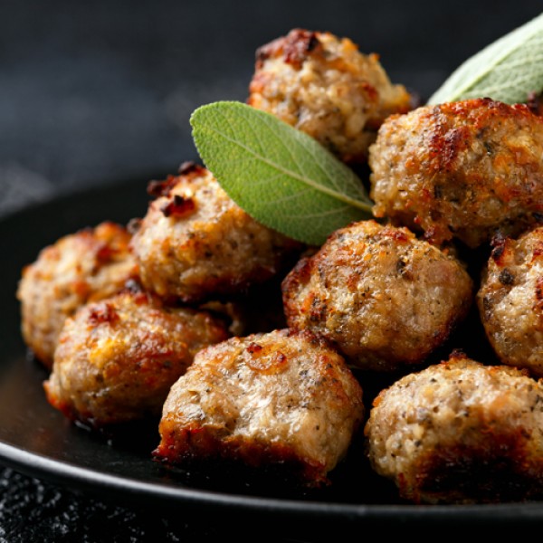 Oriental meatballs