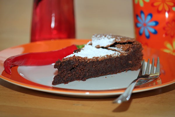 Tarte au chocolat with Chili - Chili Chocolate Cake