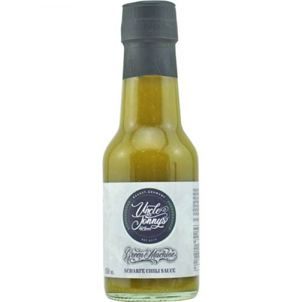 Uncle Jonnys Hot Sauce Green Machine