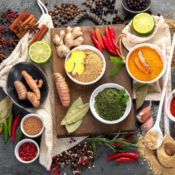 Top five spices for good health