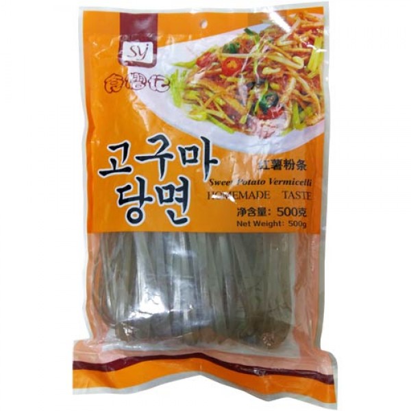 Sweet Potato Noodles Korean style (Wide)