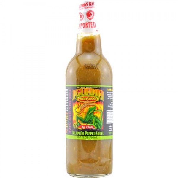 Iguana Mean Green Jalapeño Pepper Sauce (0,76 l)