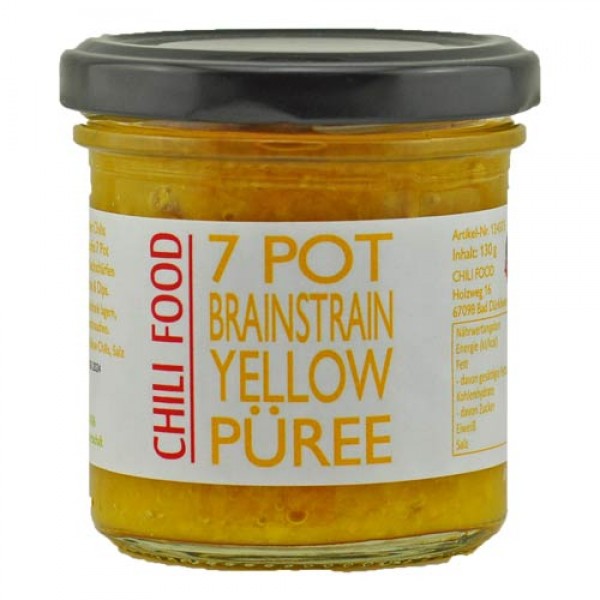 Organic 7 Pot Brainstrain Yellow Chili Puree