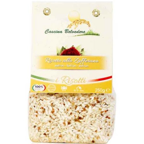 CASCINA BELVEDERE Saffron Risotto 250g