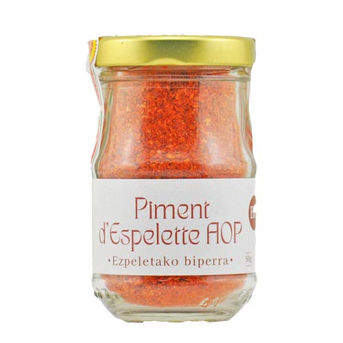 Organic Piment d`Espelette Pulver 50g - buy online at chili-shop24.com