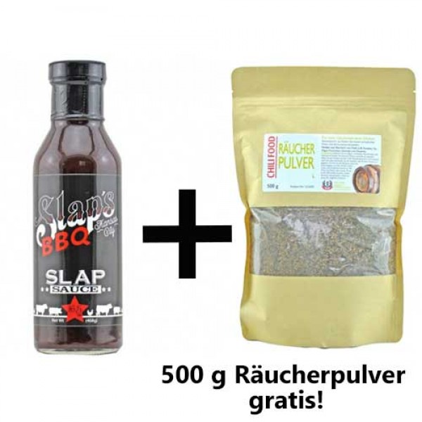 Slap´s BBQ Sauce + Free Smoking Chips