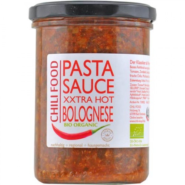 Organic Pasta Sauce Bolognese XXtra Hot