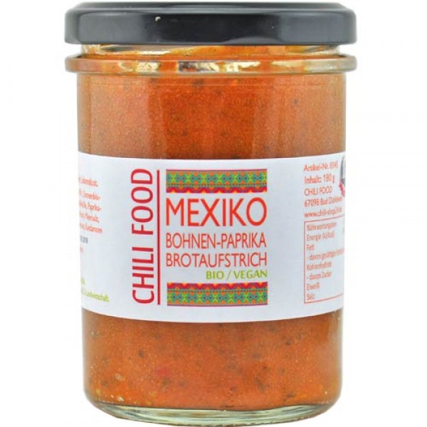 MEXICO Beans-Red Pepper Spread vegan