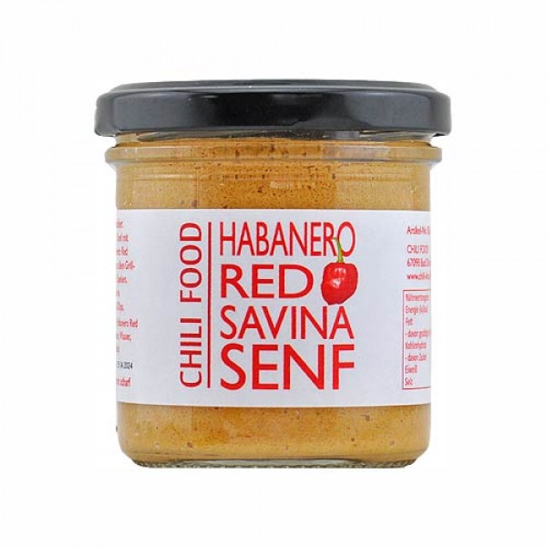 Habanero Red Savina Mustard