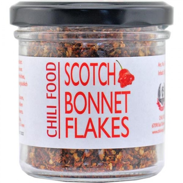 Scotch Bonnet Chili Flakes 3-5mm