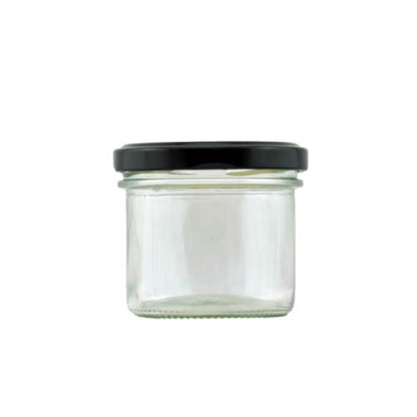 Wide-mouth Jar with lid 125ml
