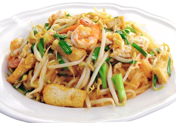 Phad Thai - fried noodles with shrimp