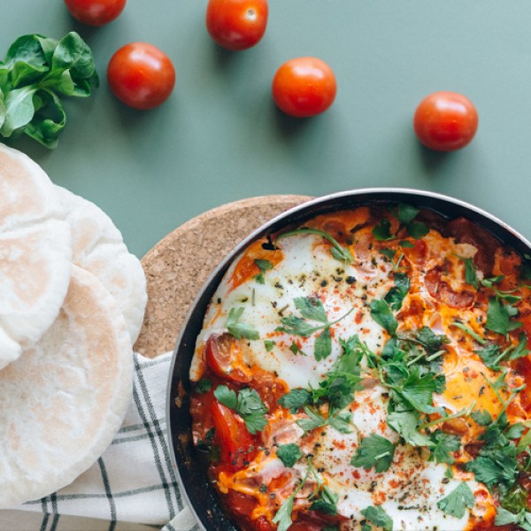 Israeli meatball shashuka