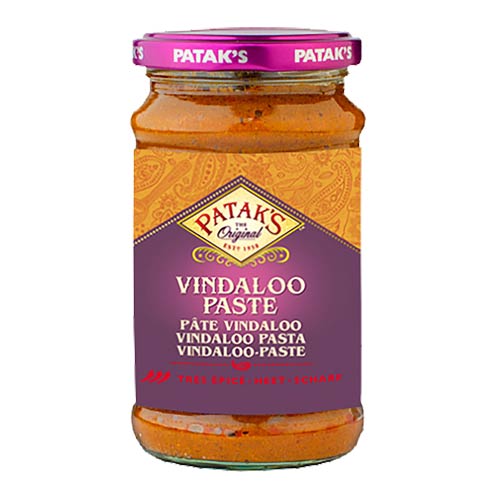 Order Patak`s Vindaloo Spice Paste online at chili-shop24.com