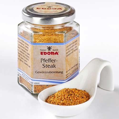 Pepper steak spice preparation