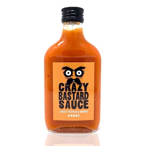 Ghost Pepper & Mango Hot Sauce Crazy Bastard buy online at