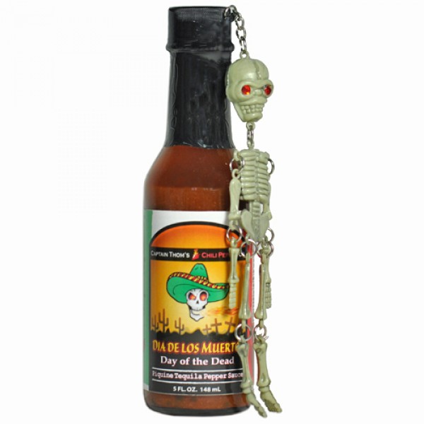 Day of the Dead Tequila Sauce with Skeleton