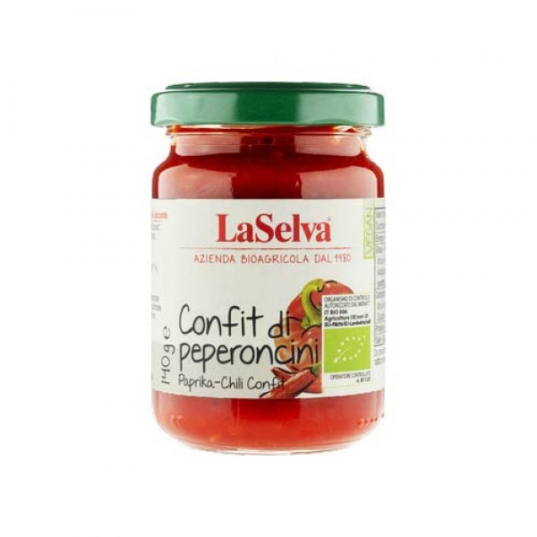 Pepper-Chili-Confit - LaSelva - Organic
