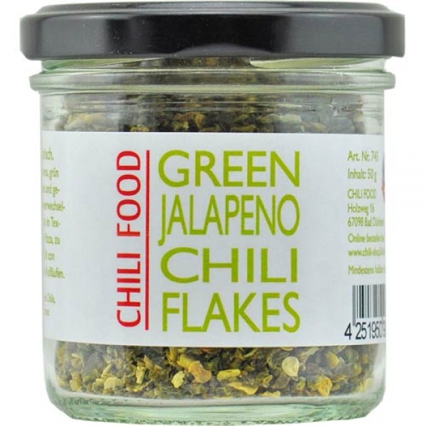 Green Jalapeño Chili Flakes 1-3mm