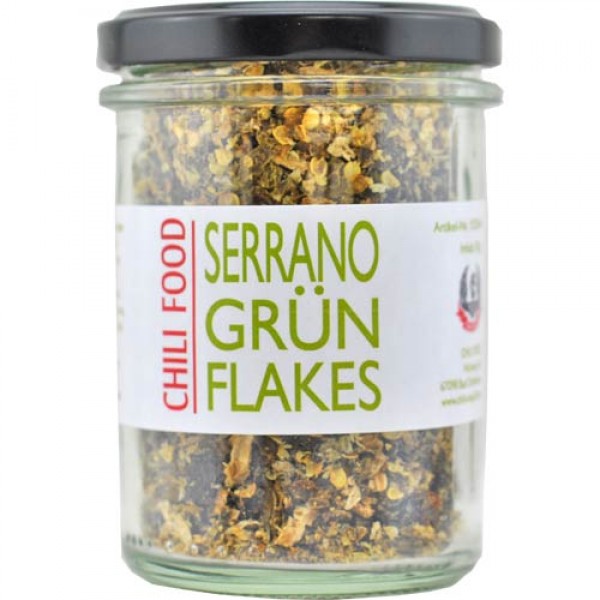 Serrano Green Chili Flakes