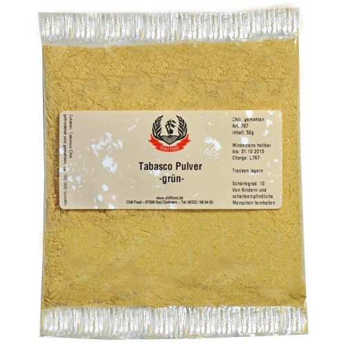 Green Tabasco Chili Powder 1000g