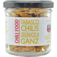 Whole Dried Yellow Tabasco Chillies Whole Dried Yellow Tabasco Chillies