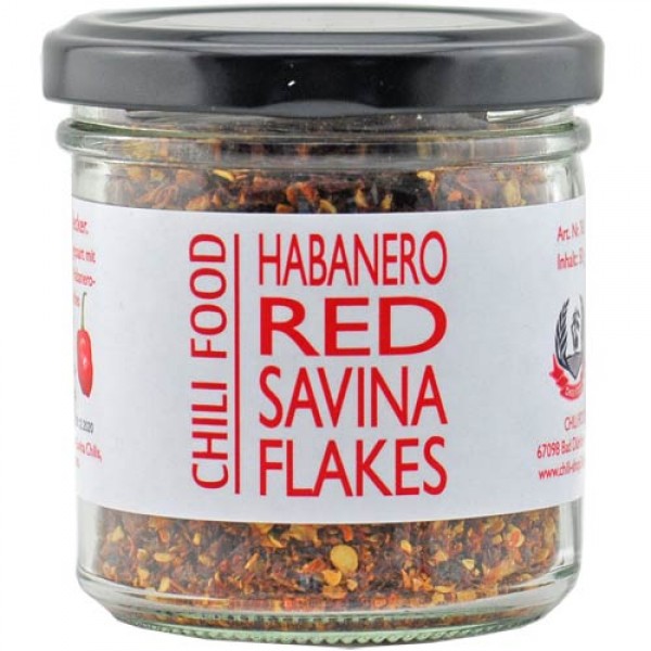 Red Savina Habanero Chili Flakes