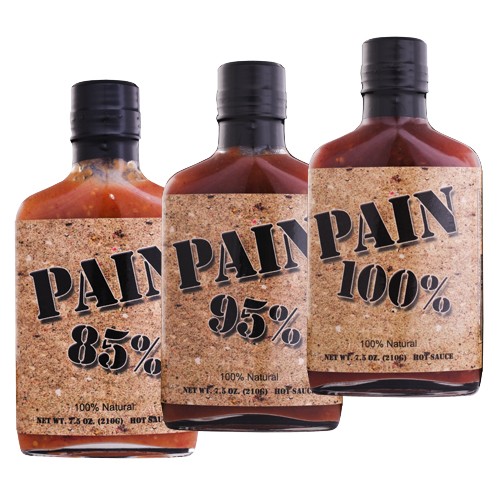 Pain Sauces Triple Pack