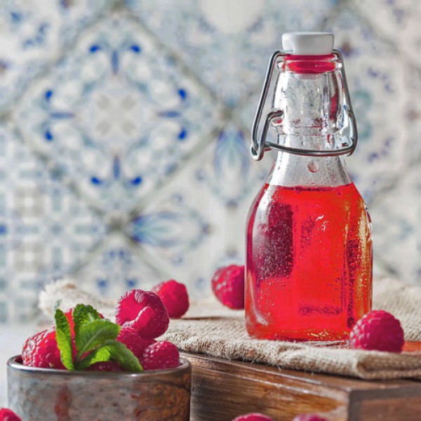 Raspberry chilli vinegar