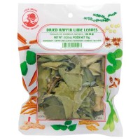 Dried kaffir lime leaves Dried kaffir lime leaves