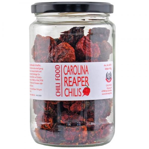 Whole Dried Carolina Reaper Chillies